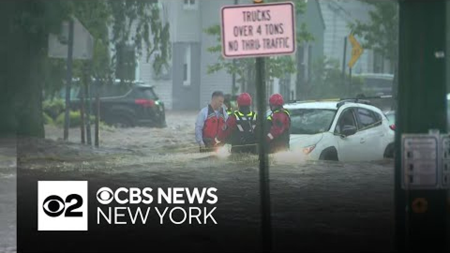 Live: Flash flooding causing damage across Tri-State Area - team coverage