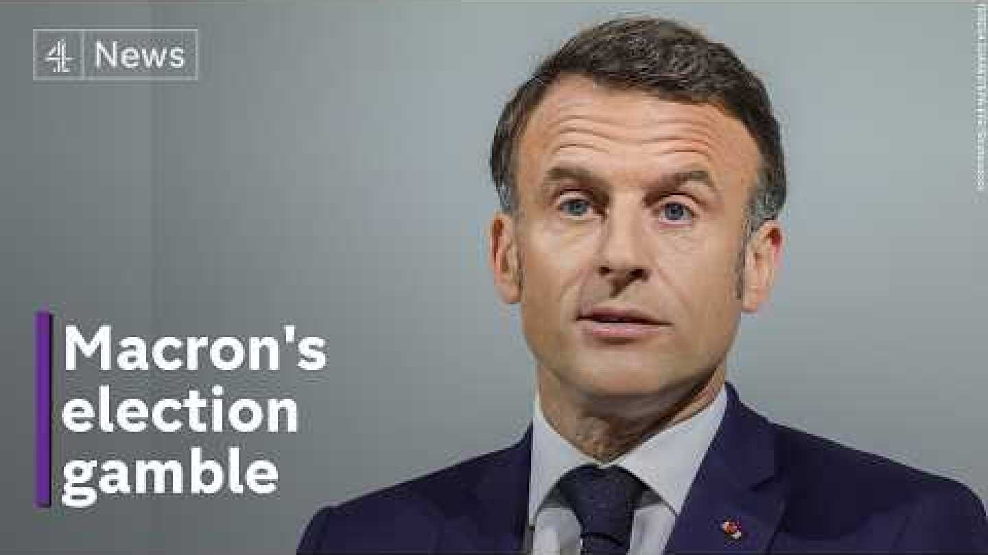 Can France form coalition government after Macron's election gamble?