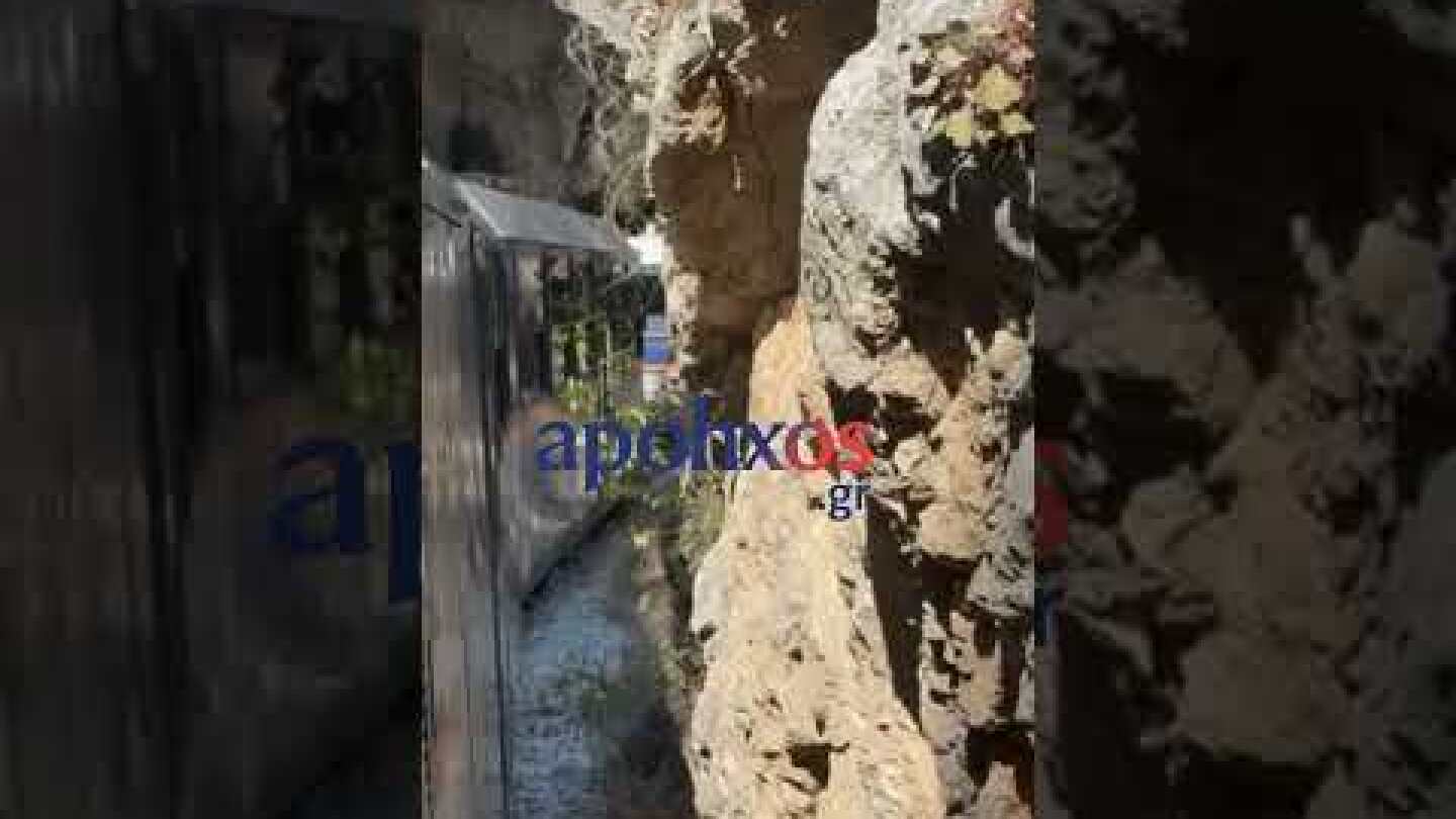 Η επιχείρηση απεγκλωβισμού των επιβατών στον Οδοντωτό #kalavryta #news #apohxos.gr