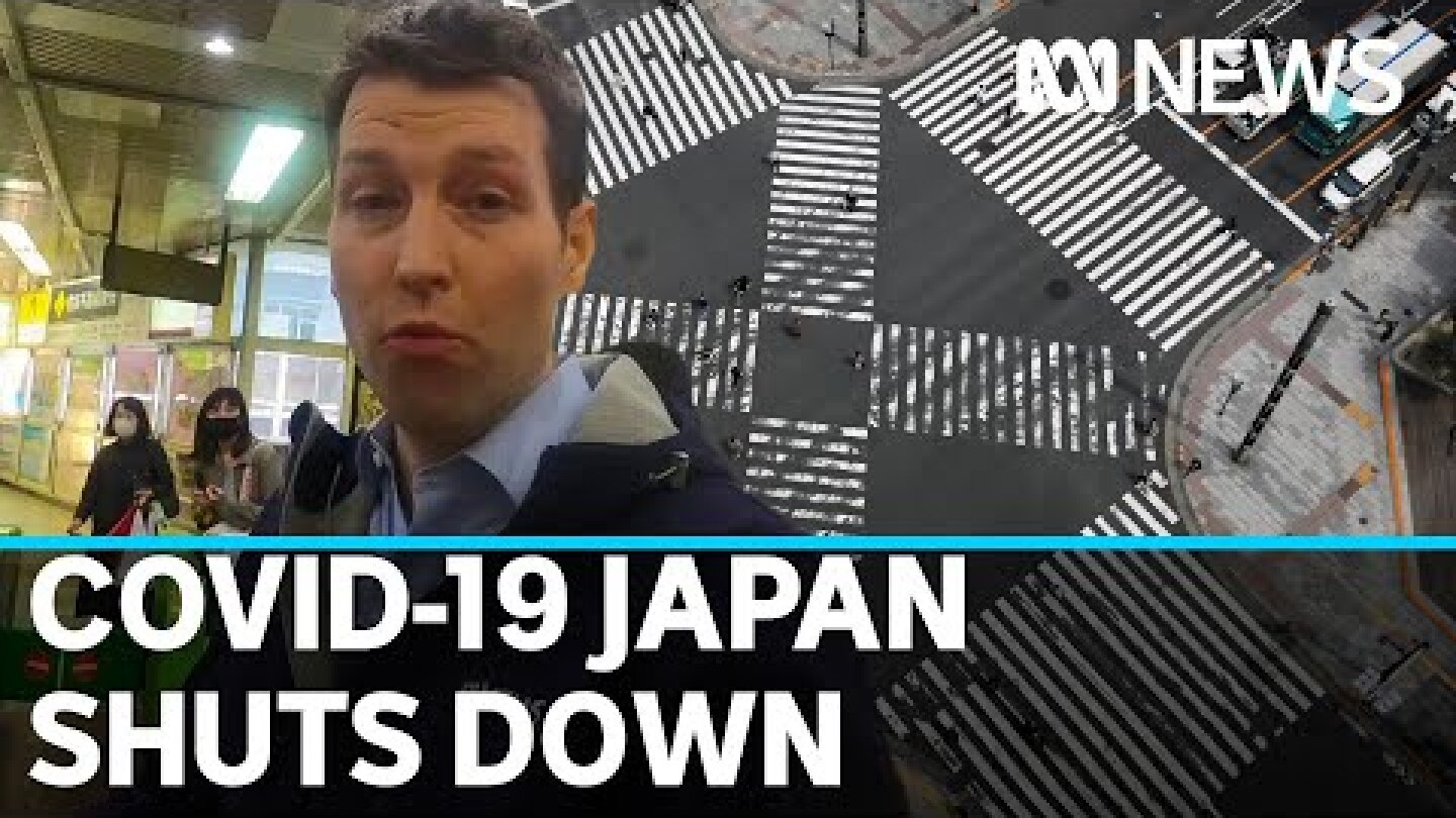 Japan ramps up coronavirus lockdown measures amid outbreak concerns in Tokyo | ABC News
