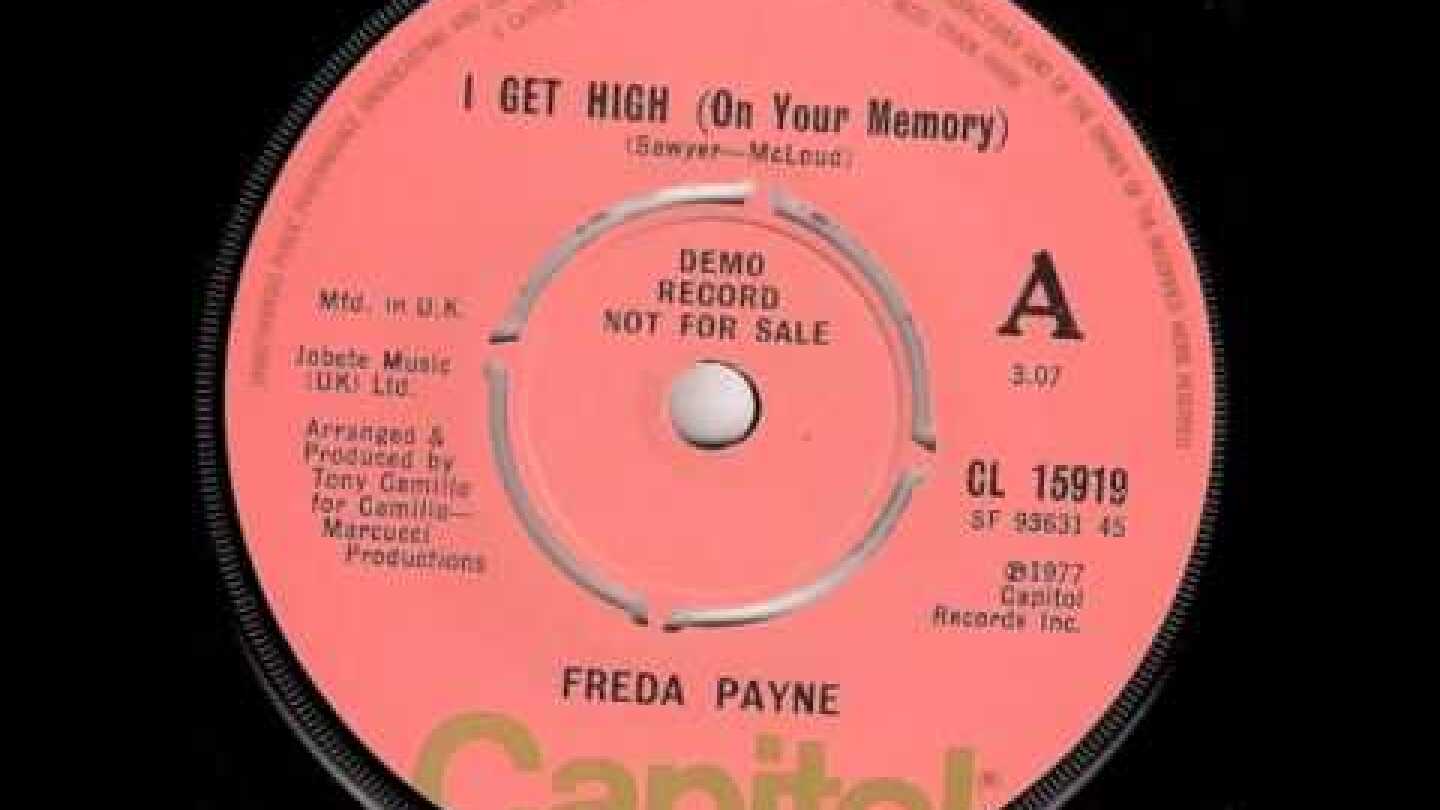 Freda Payne .   I get High on your memory .  1977.