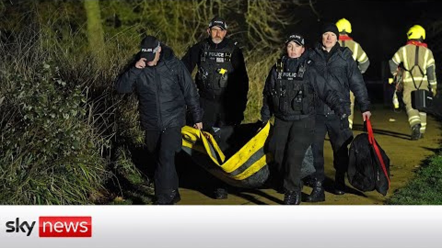 Children pulled from icy lake in a critical condition