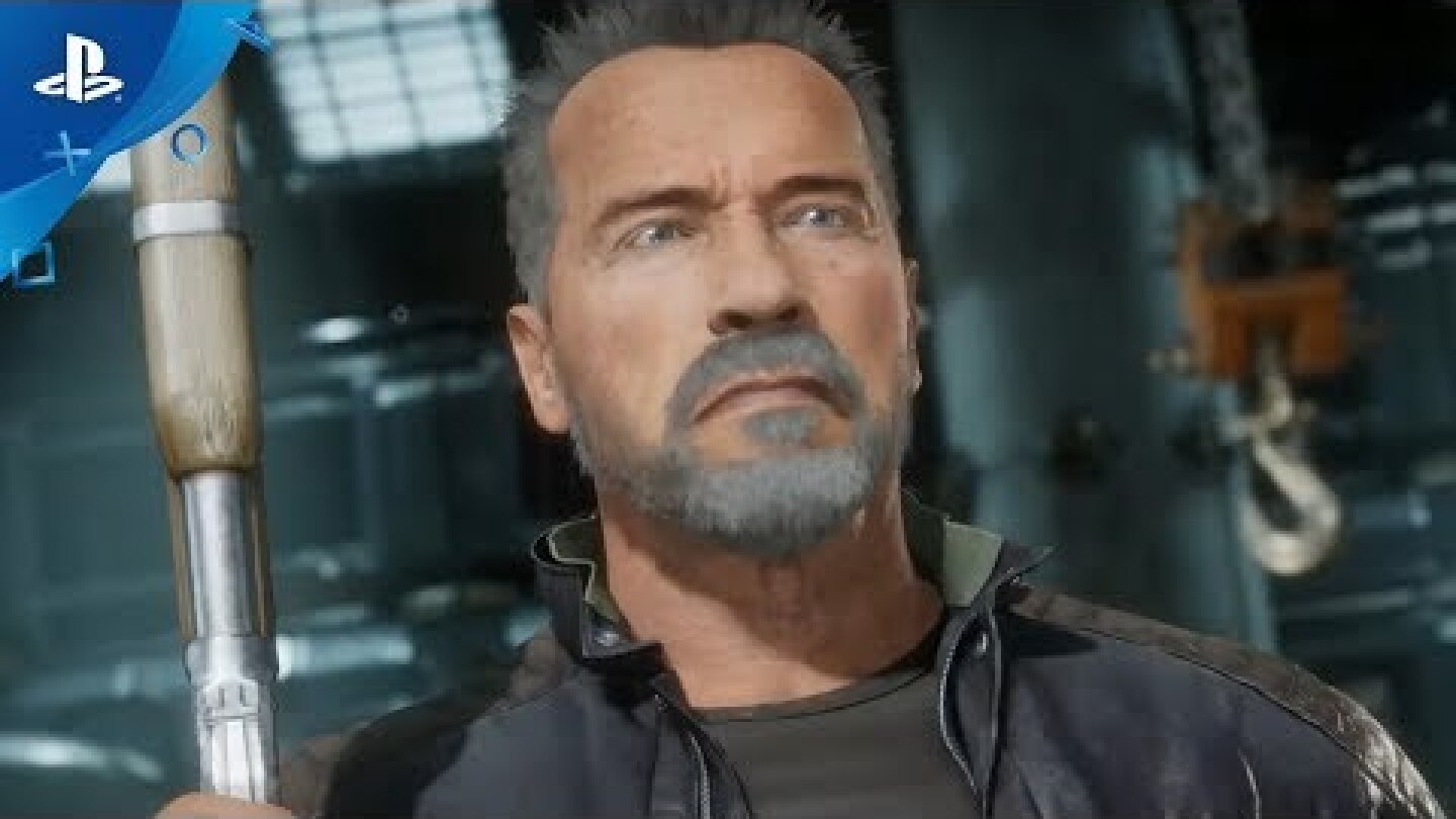 Mortal Kombat 11 | Terminator T-800 Gameplay Trailer | PS4