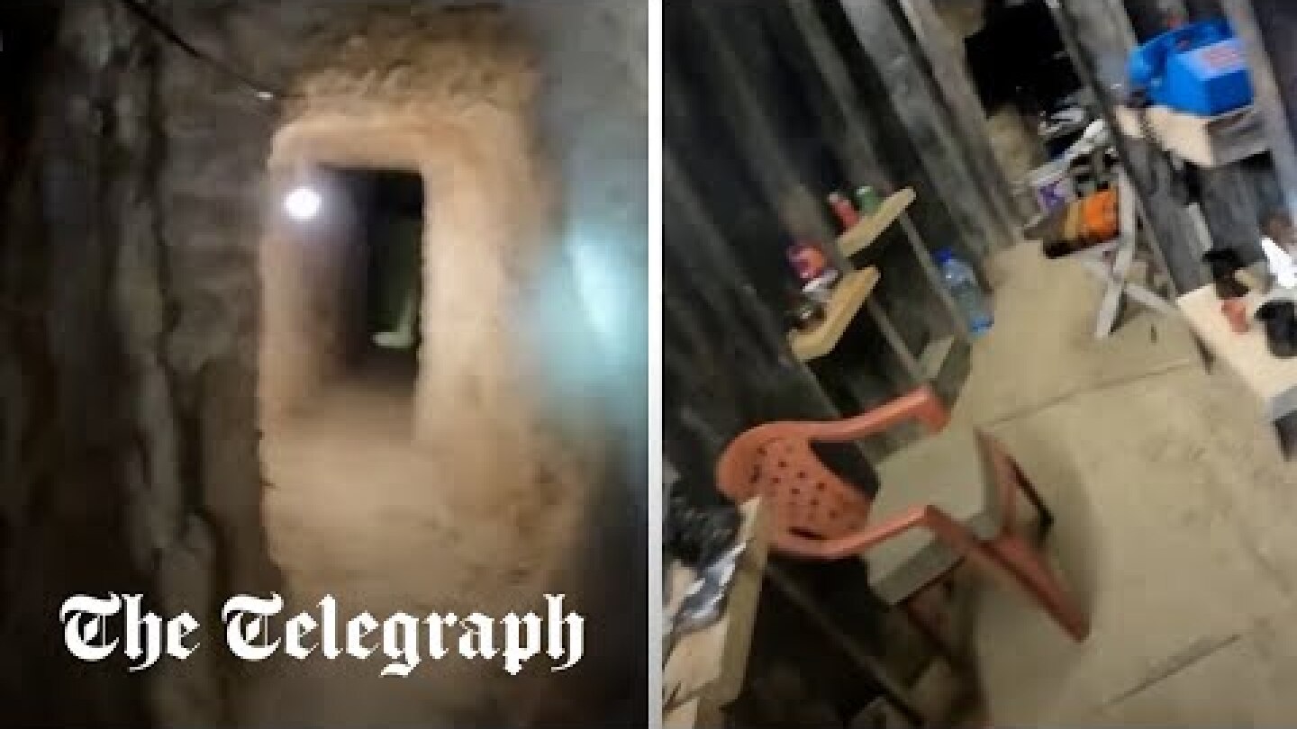 Israeli army claims it found and sealed Hezbollah tunnels in Lebanon