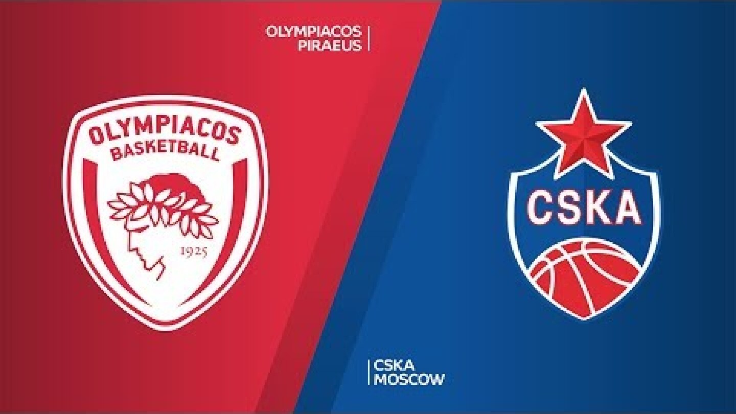 Olympiacos Piraeus - CSKA Moscow Highlights | Turkish Airlines EuroLeague, RS Round 24