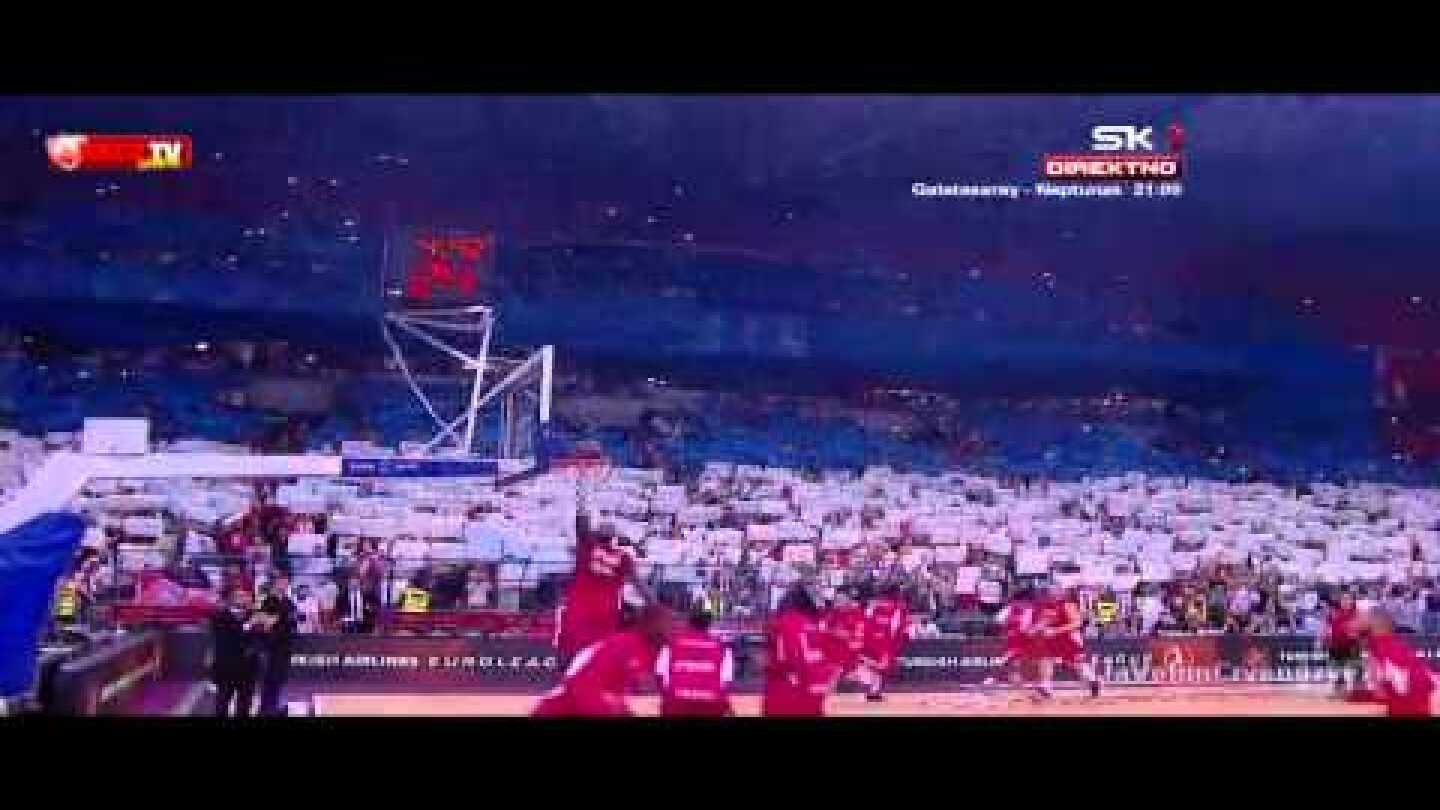 ΑΠΙΣΤΕΥΤΟ  24.000 οπαδοί του Ερυθρού Αστέρα τραγουδούν Είσαι στο μυαλό για τον Ολυμπιακό