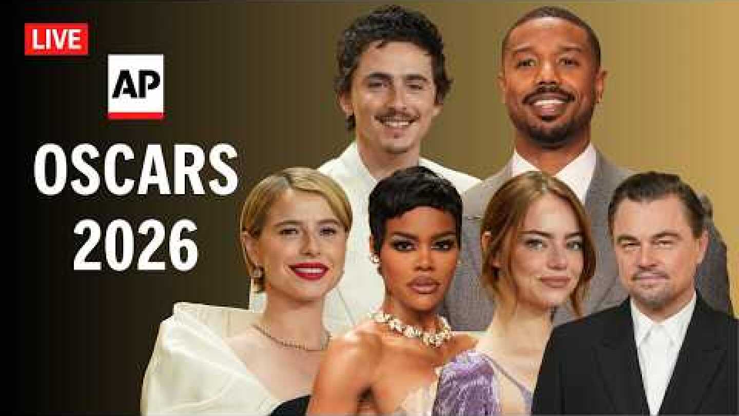 Oscars 2026: LIVE from the Academy Awards red carpet