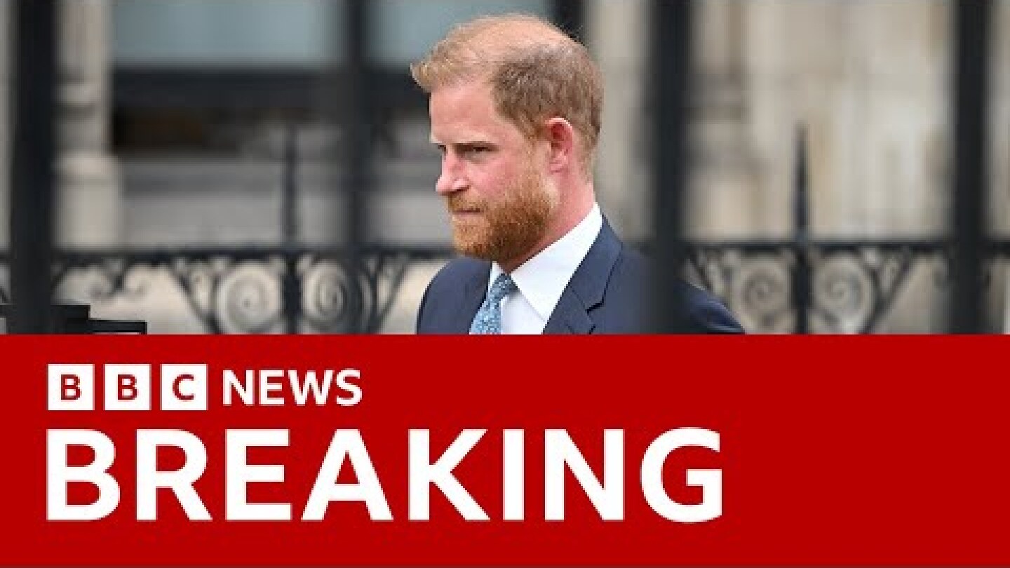 Prince Harry loses legal challenge over security in UK | BBC News