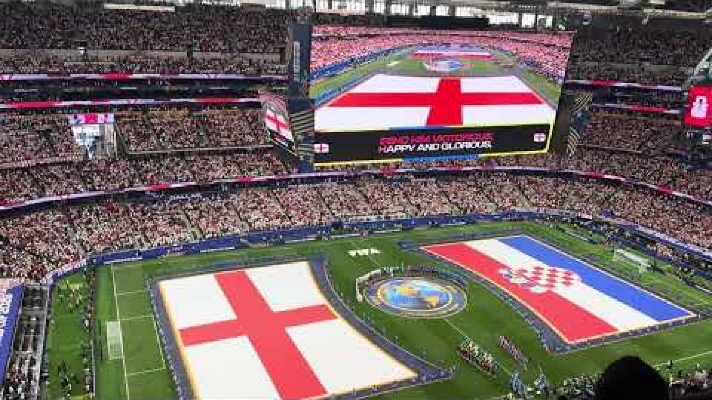 National anthem of England “God Save the King” at the 2026 FIFA World Cup