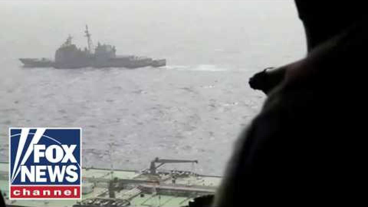 DEVELOPING: US Marines board vessel for FIRST time in Iran conflict