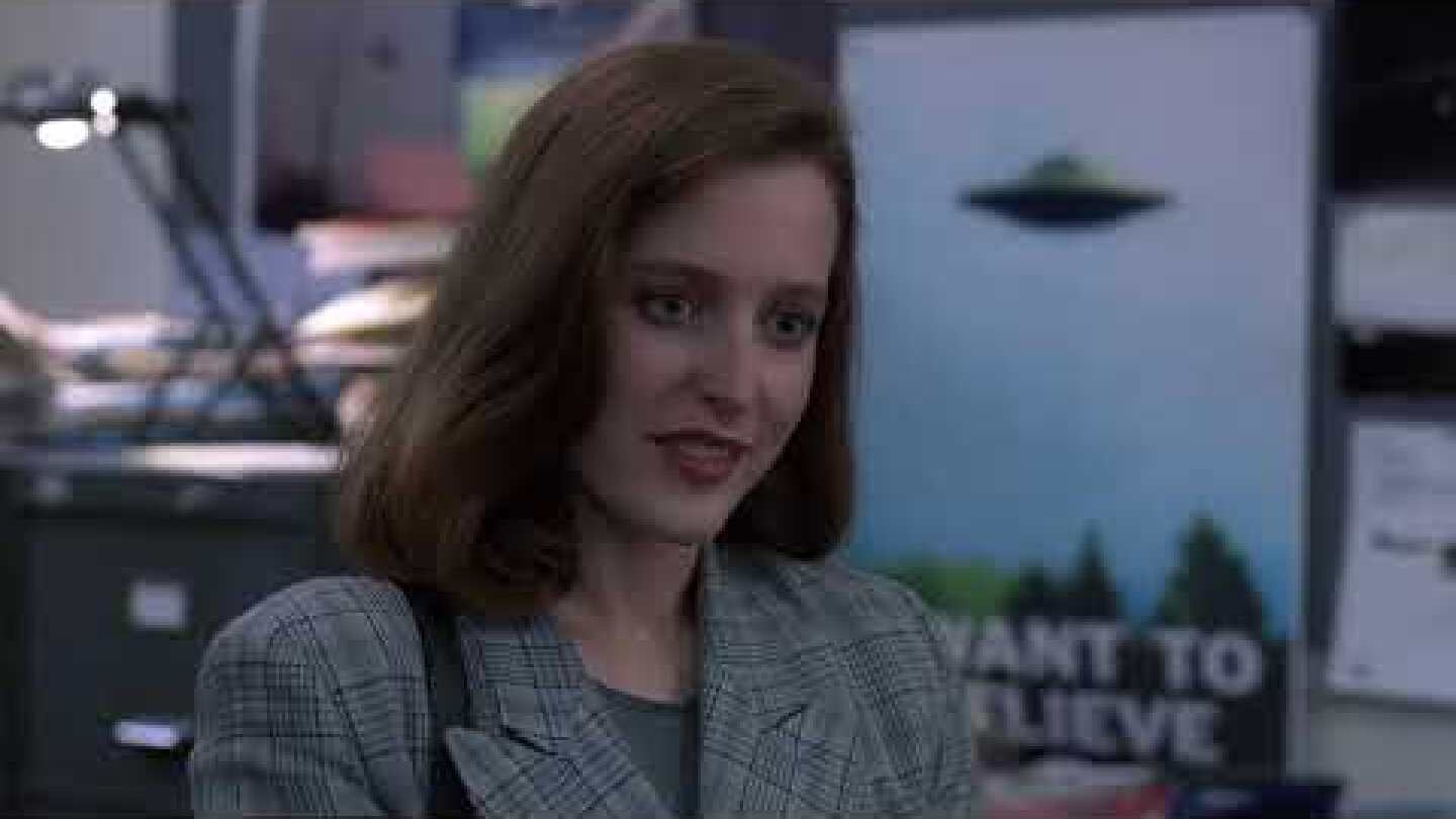 The X-Files - Scully meets Mulder for the first time [1x01 - Pilot]