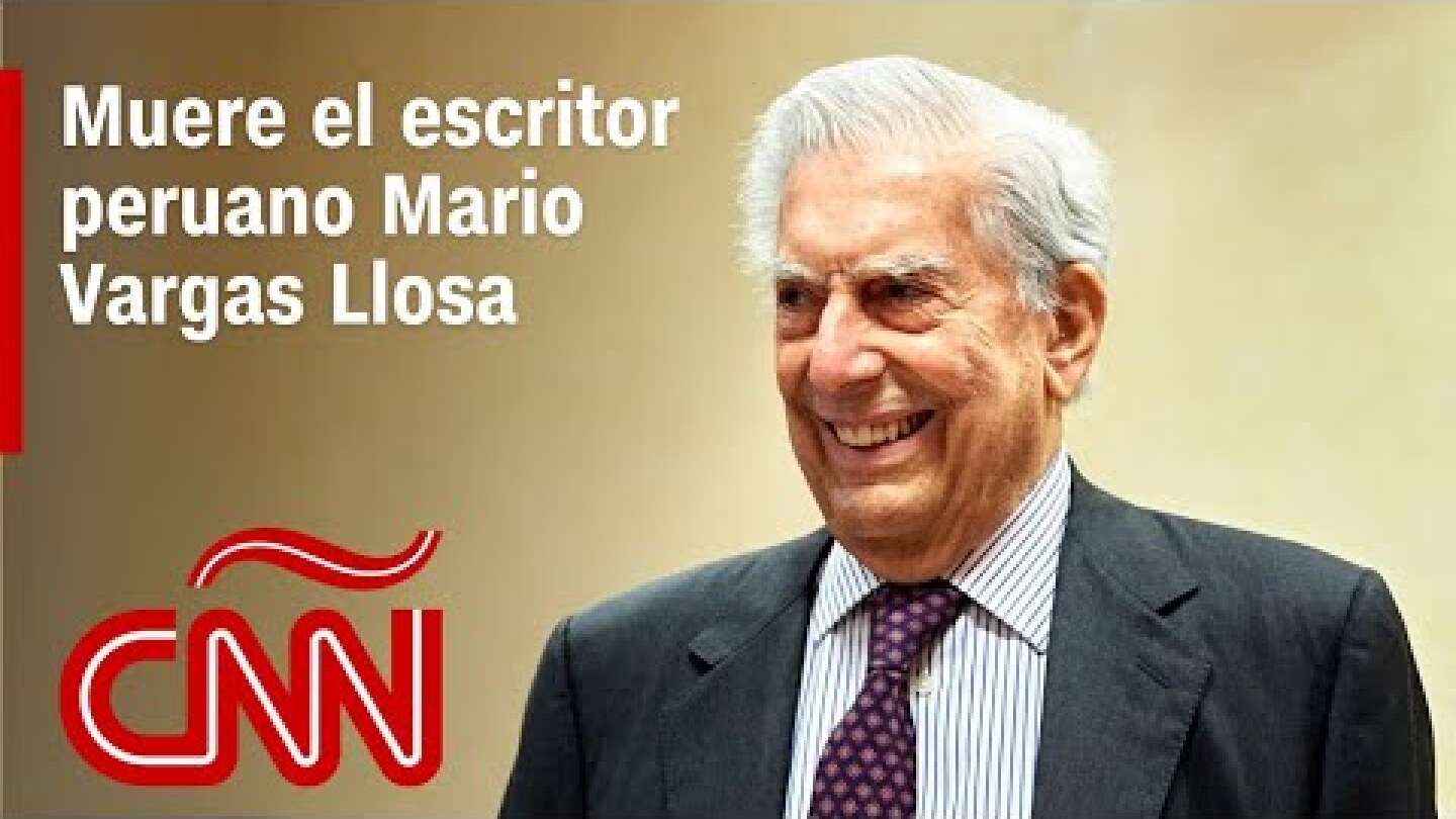 Muere el escritor peruano Mario Vargas Llosa, ganador del Premio Nobel de Literatura