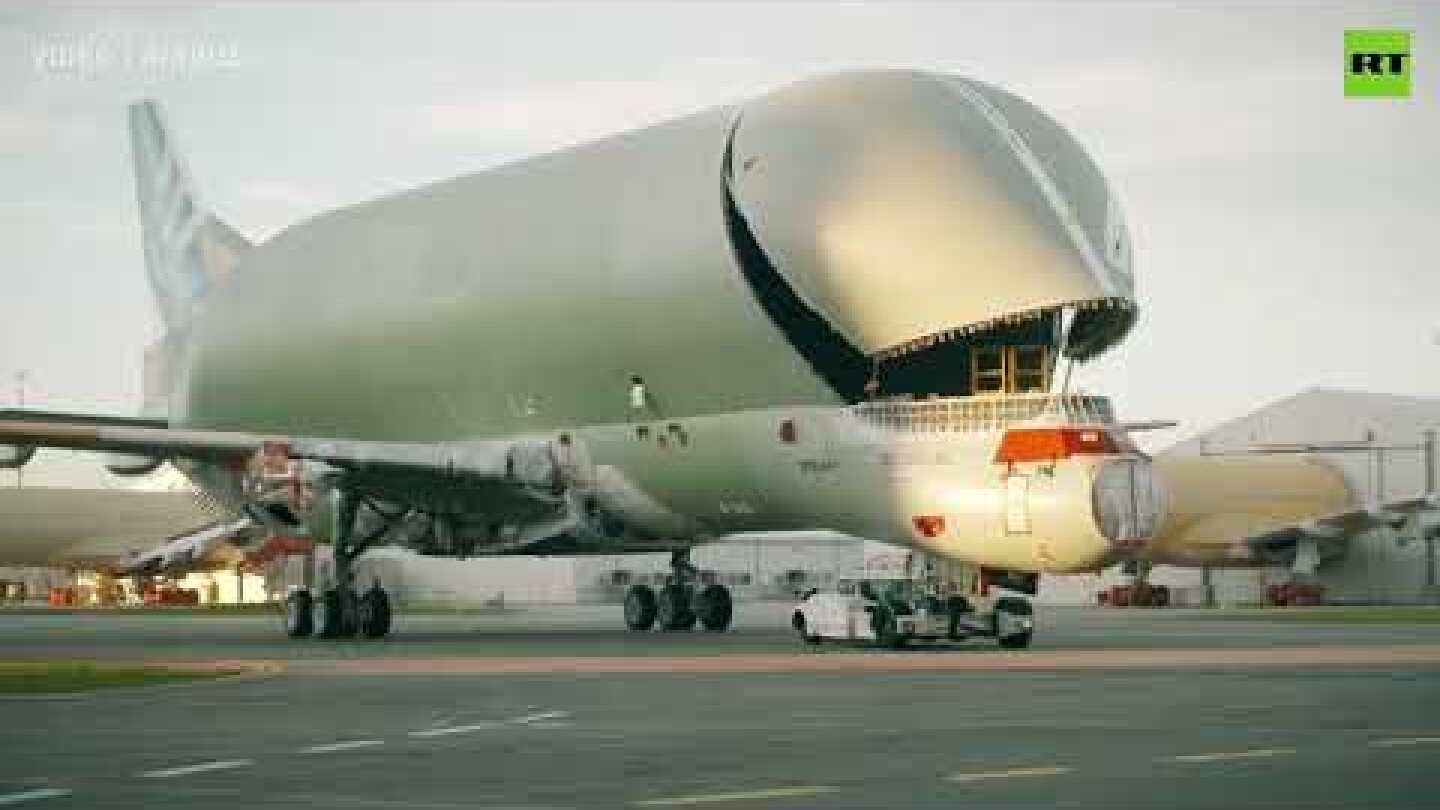 The Airbus Beluga XL is a monster of a plane