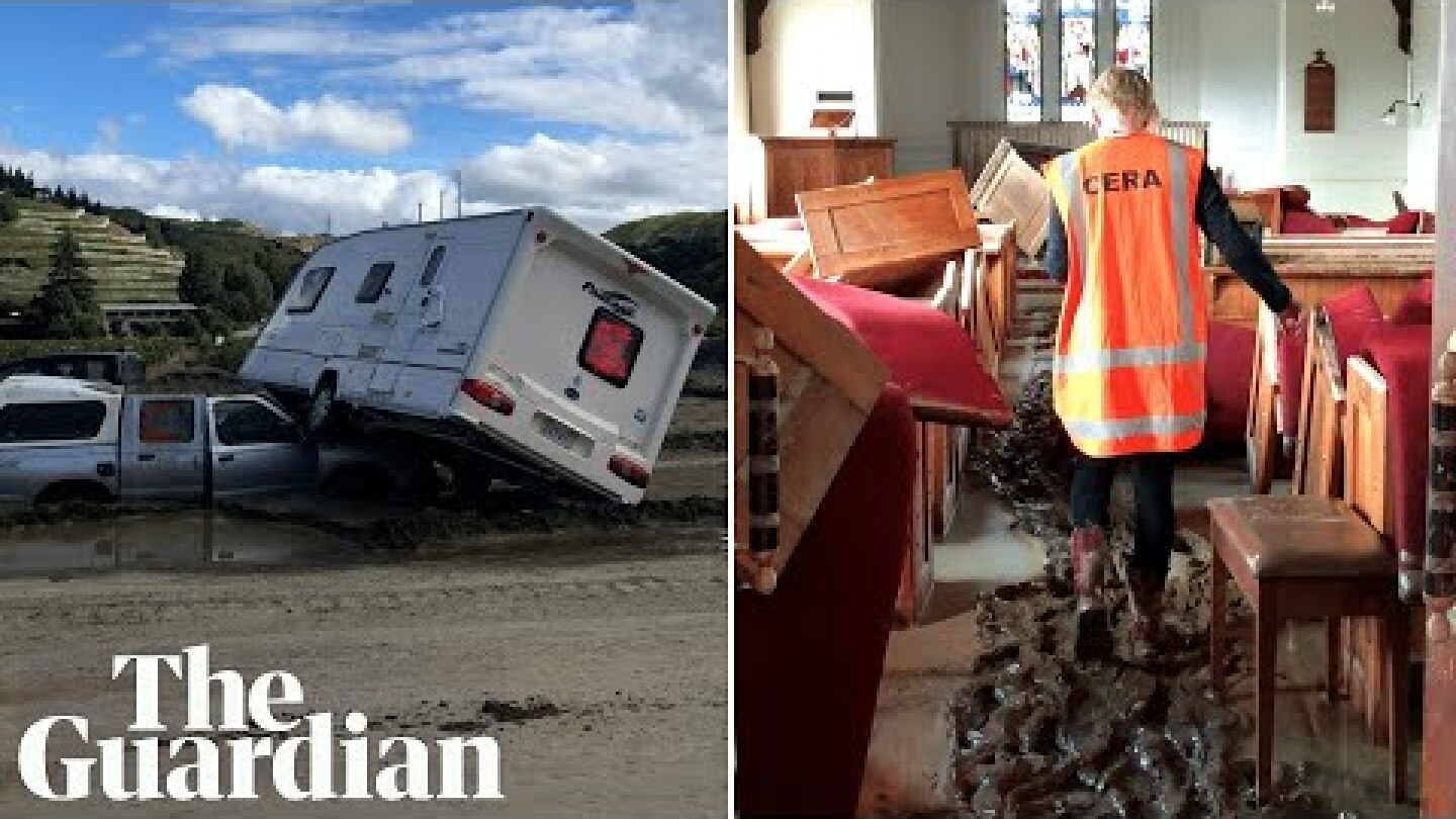 'It’s apocalyptic': locals faced with cleanup after New Zealand's Cyclone Gabrielle