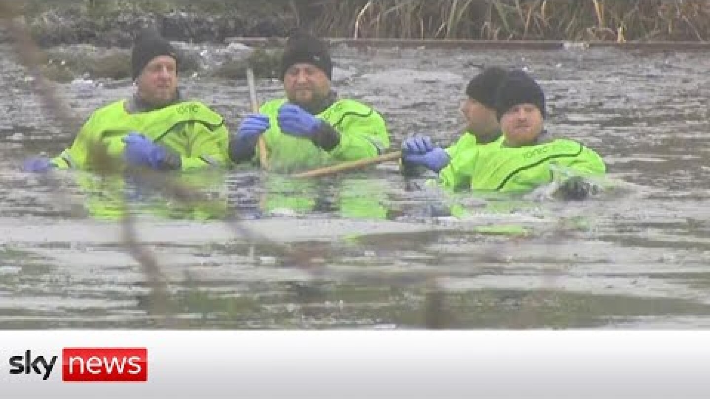 Solihull lake deaths: Boy got his leg stuck in ice & others tried to help - Friend