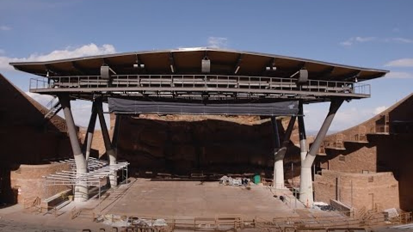 Red Rocks: Stage Roof Replacement 2021