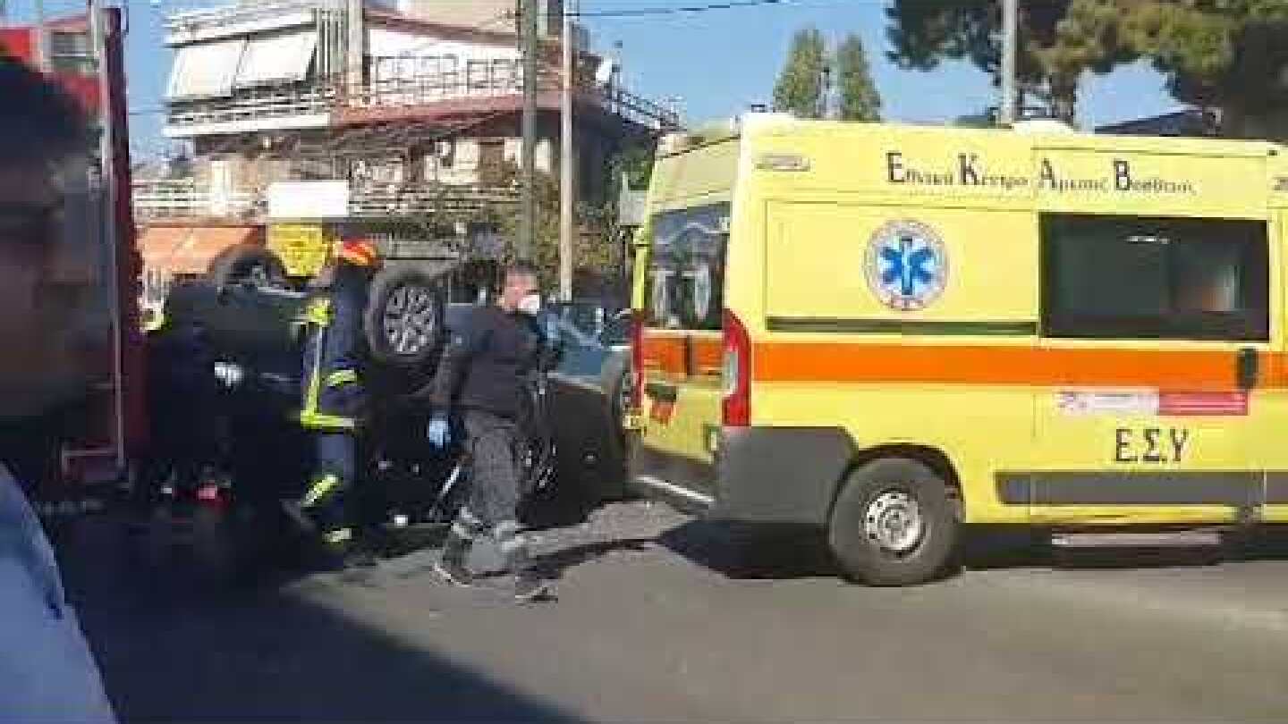 Τροχαίο στην Αγία Παρασκευή