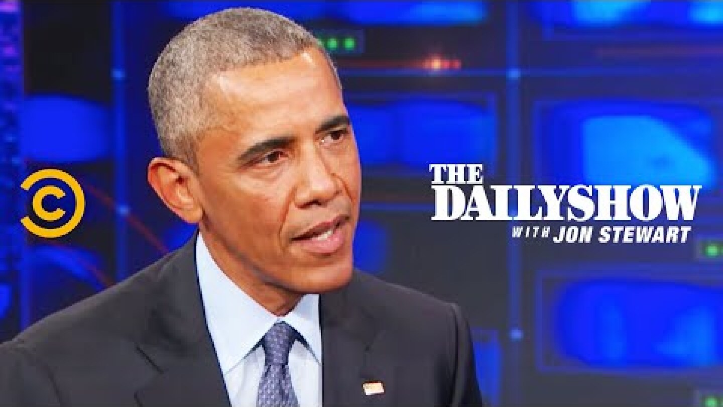 The Daily Show - Exclusive - Barack Obama Extended Interview