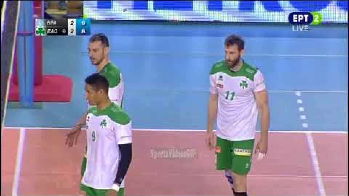 Ηρακλής - Παναθηναϊκός 3-2 ΣΕΤ(20/4/2018) Ημιτελικά Κυπέλλου Ελλάδας Βόλεϊ Ανδρών | Τάι-Μπρέικ