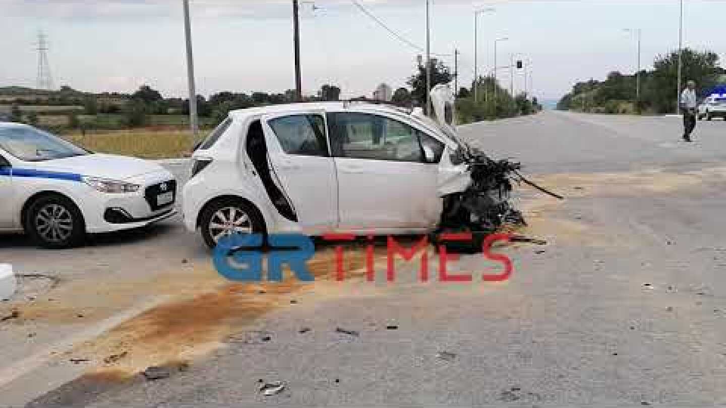 Τροχαίο δυστύχημα στην Επαρχιακή οδό Καβάλας Σερρών - GRTimes.gr