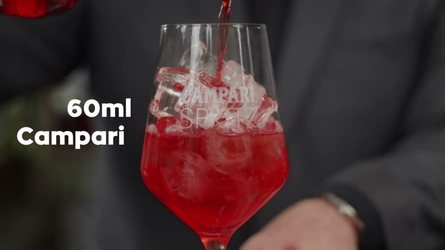 Η αυθεντική συνταγή του Campari Spritz