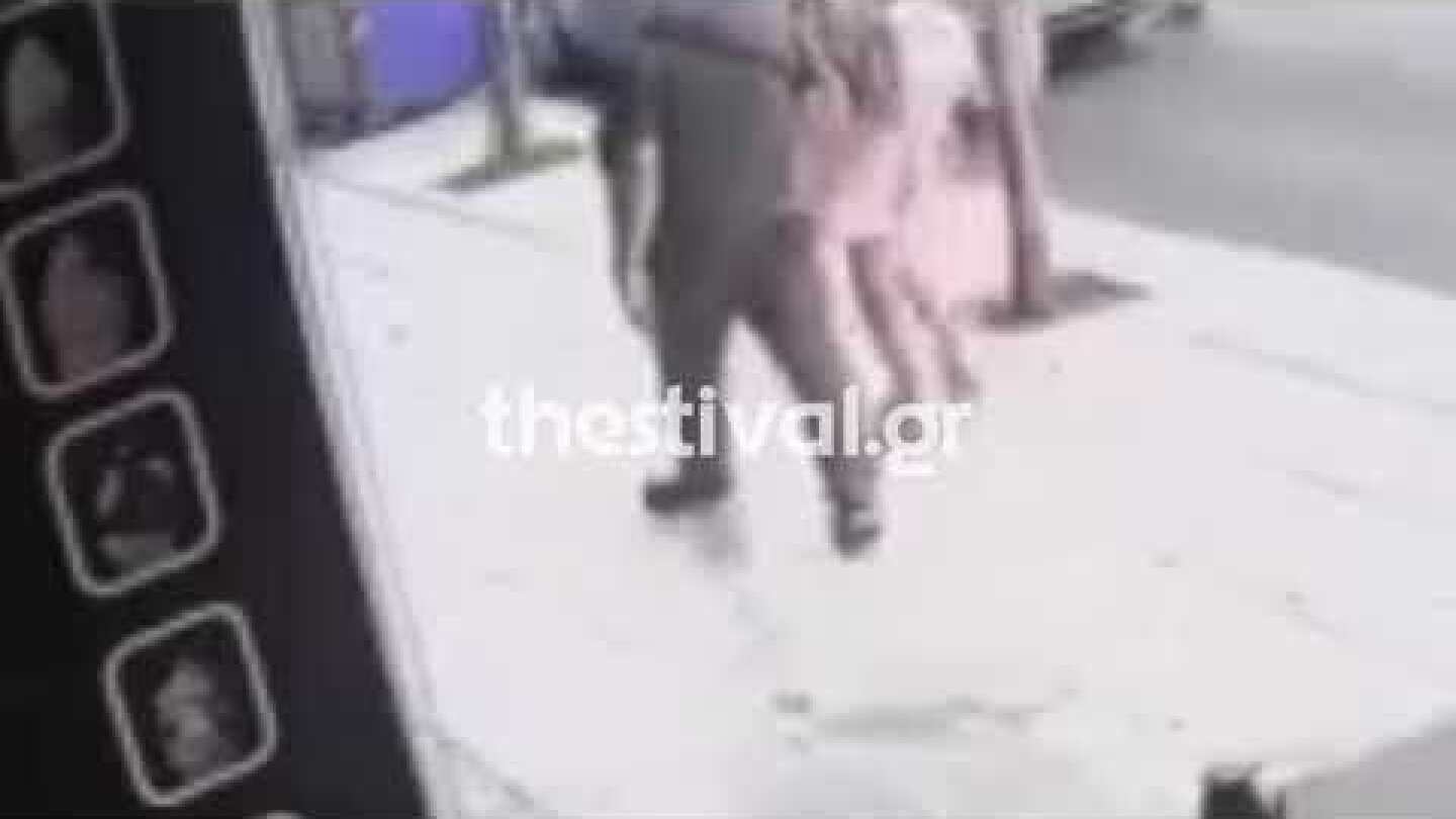 Thestival.gr Αρπαγή χρηματοκιβωτίου από τη λεωφόρο Νίκης