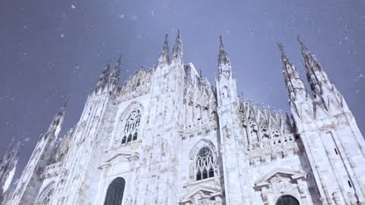 Duomo di Milan under Snow 2020