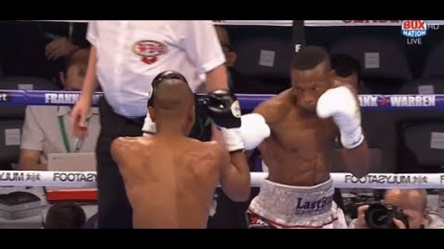Boxing Zolani Tete vs Siboniso Gonya 2017-11-18 KO scene