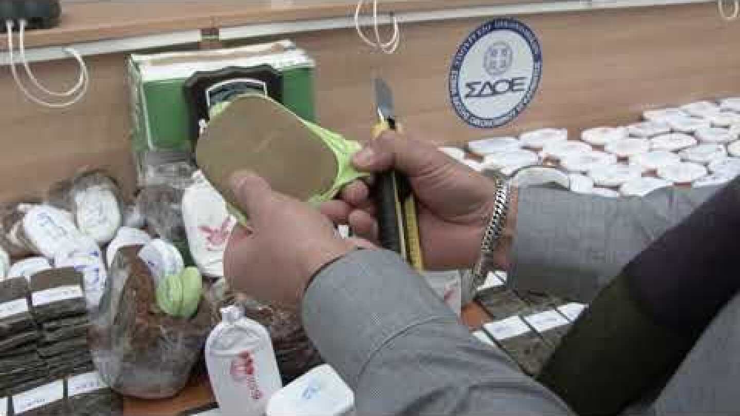 Εντοπισμός πάνω από 1,25 τόνων κατεργασμένης κάνναβης