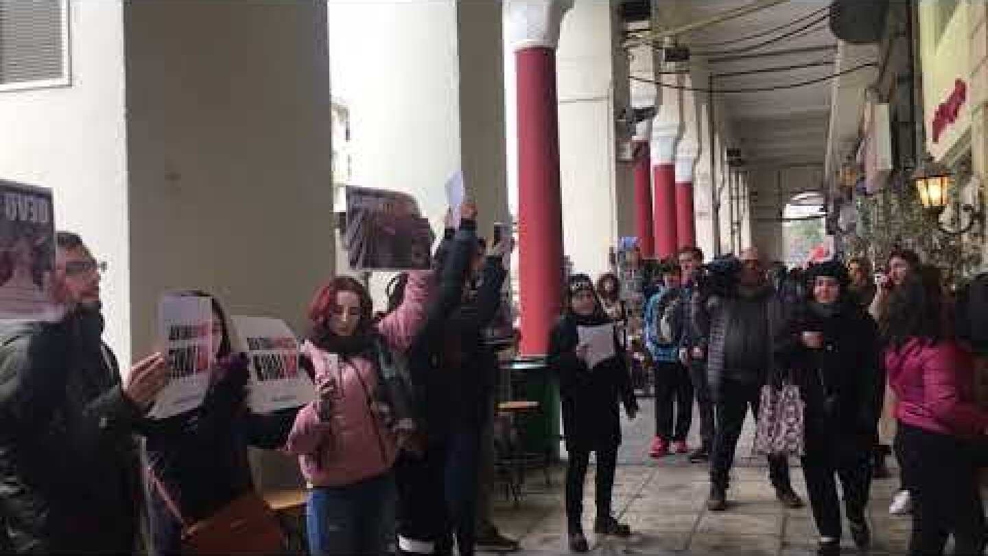 Παρέμβαση Vegan σε ψητοπωλείο στη Θεσσαλονίκη