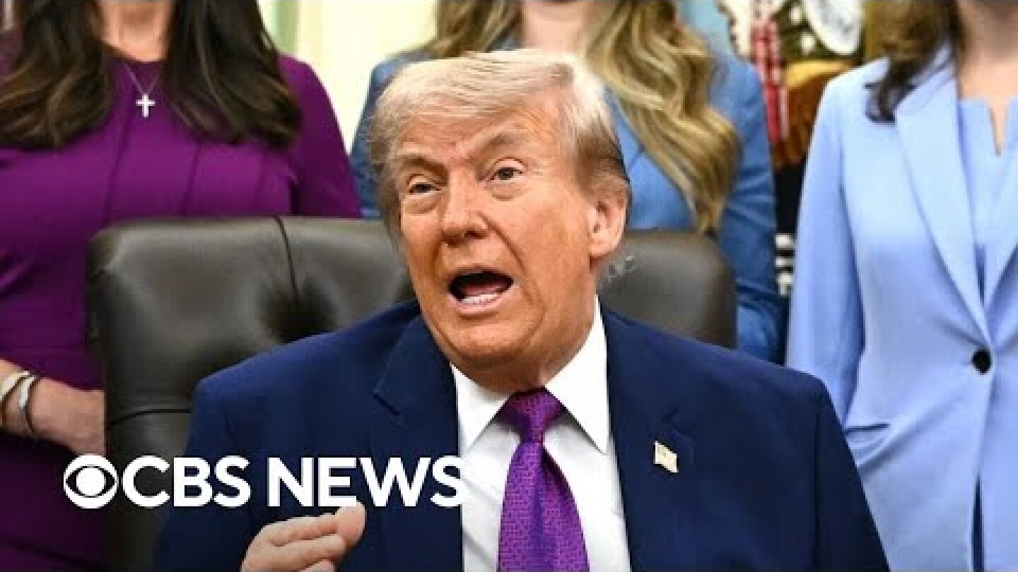 Trump says he has "the best plan ever" to end Iran war
