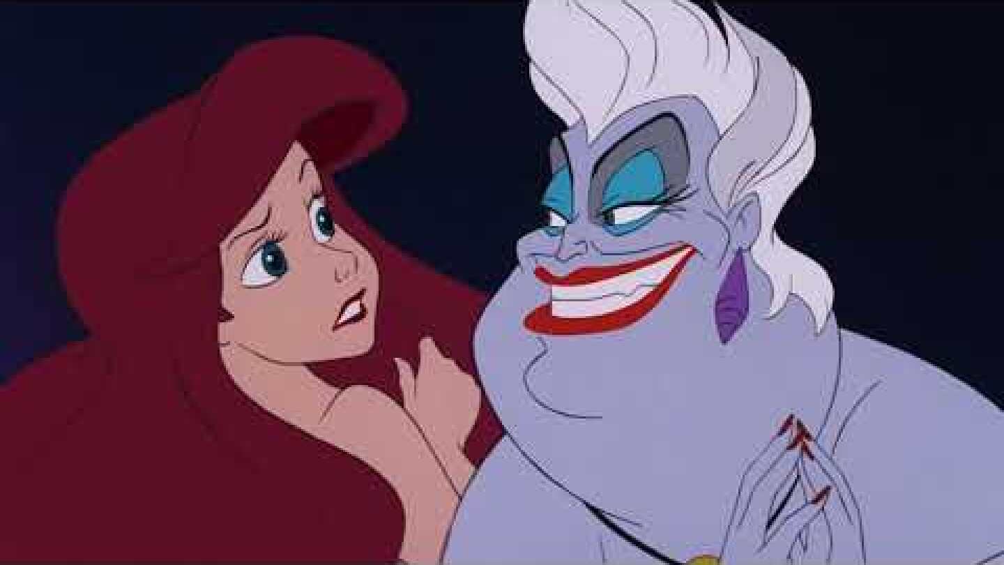 The Little Mermaid(1989) - Ariel Meets Ursula