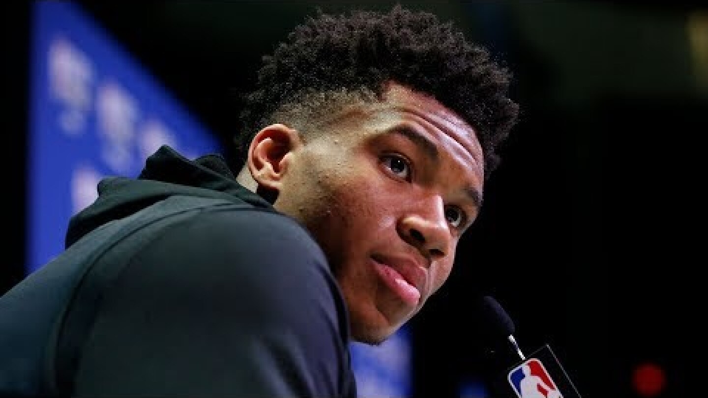 Giannis Antetokounmpo All-Star Media Availability