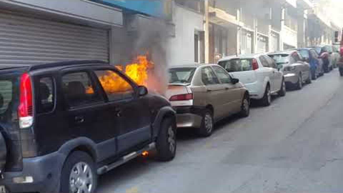 Thestival.gr Φωτιά ΙΧ Θεσσαλονίκη