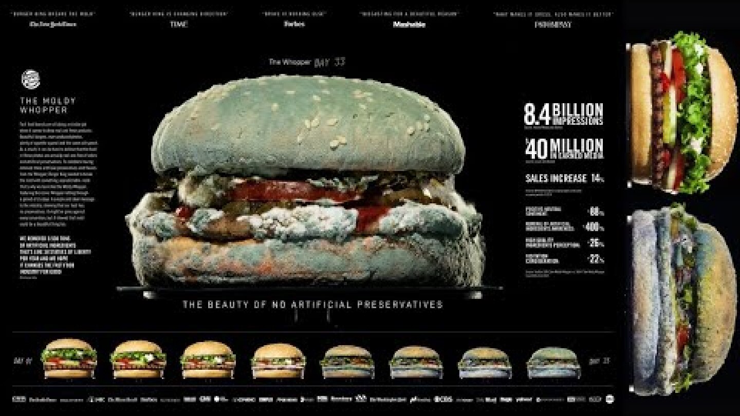 Burger King - The Moldy Whopper (Case Study) | Campaign