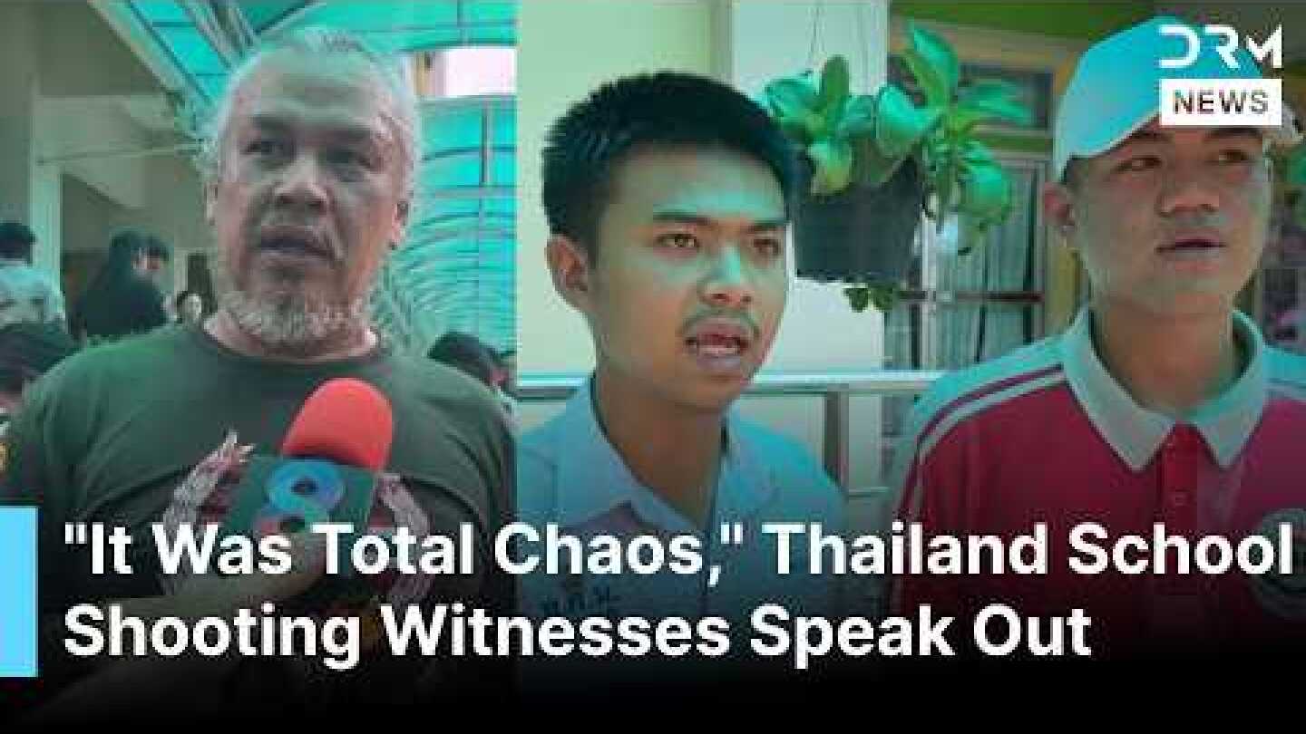 "It Was Total Chaos": Survivors and Rescuers Reveal Details of Thailand School Shooting | AB1B
