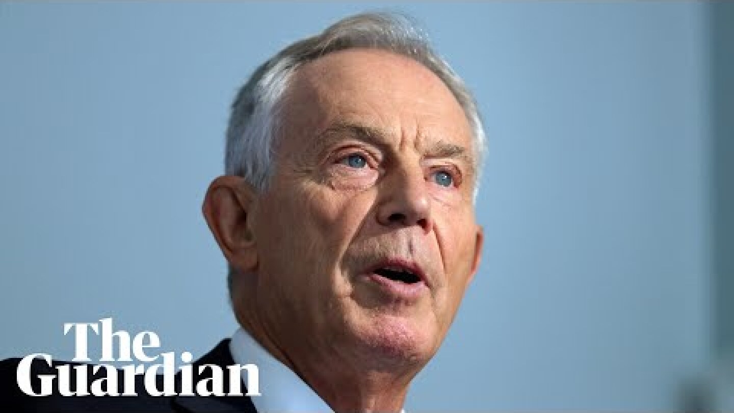 Tony Blair urges Labour not to back early election because of Corbyn's unpopularity
