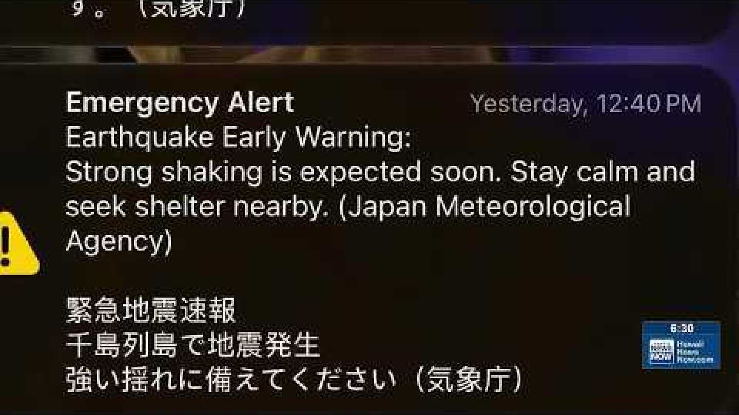 Japan mistakenly sends emergency alert warning of 9.9 magnitude earthquake