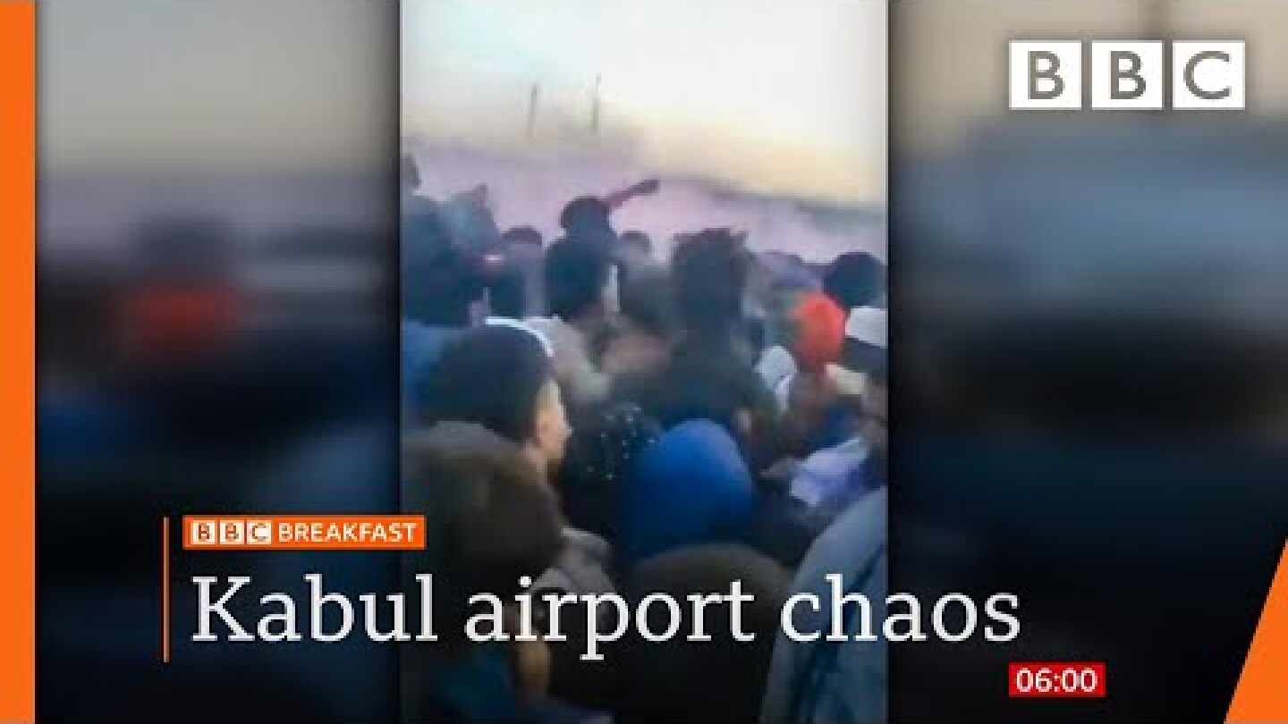 Afghanistan: US fears risk of Islamic State attack at Kabul airport @BBC News live 🔴 BBC