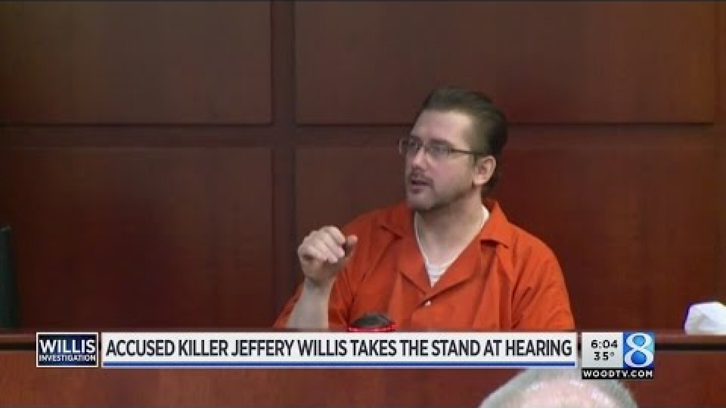 Accused killer Jeffrey Willis takes the stand at hearing