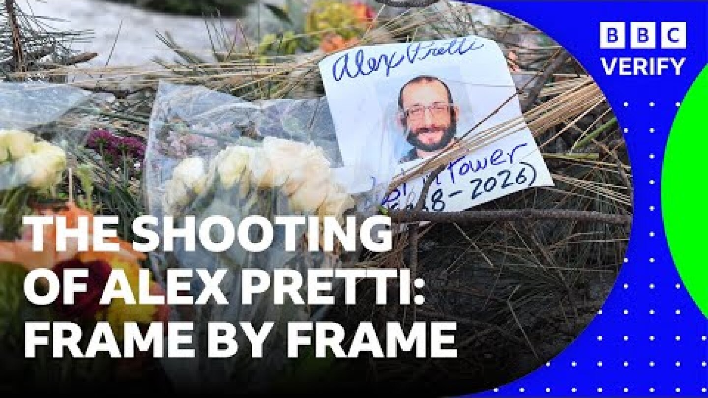 Analysing the Minneapolis shooting of Alex Pretti | BBC News
