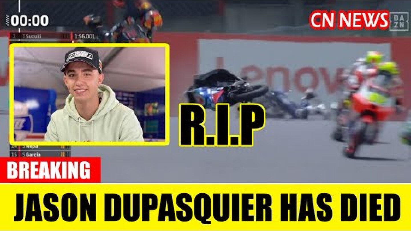 Moto3 rider Jason Dupasquier dies after Mugello crash