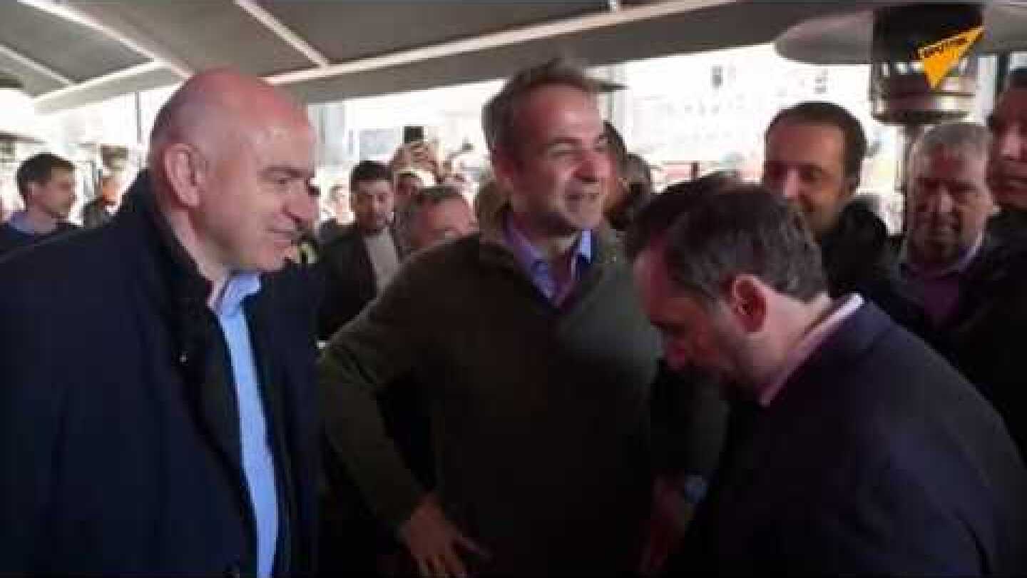 Στον Έβρο ο Κυριάκος Μητσοτάκης