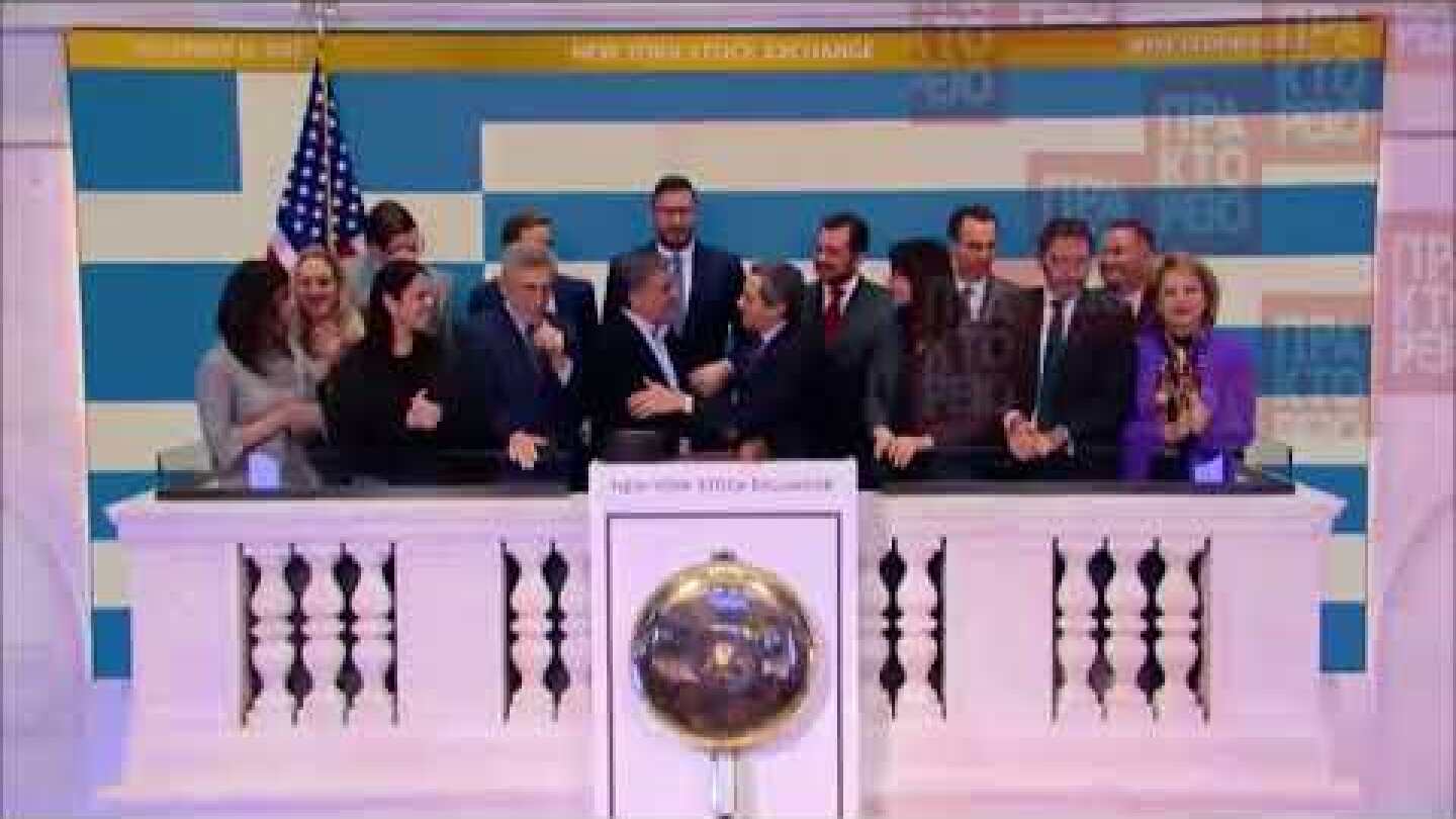 O καπετάν Τσακαλώτος στη Wall Street