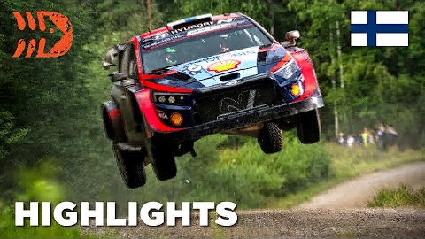 Suninen Soars to Third - WRC Rally Finland 2023 Saturday Morning Highlights