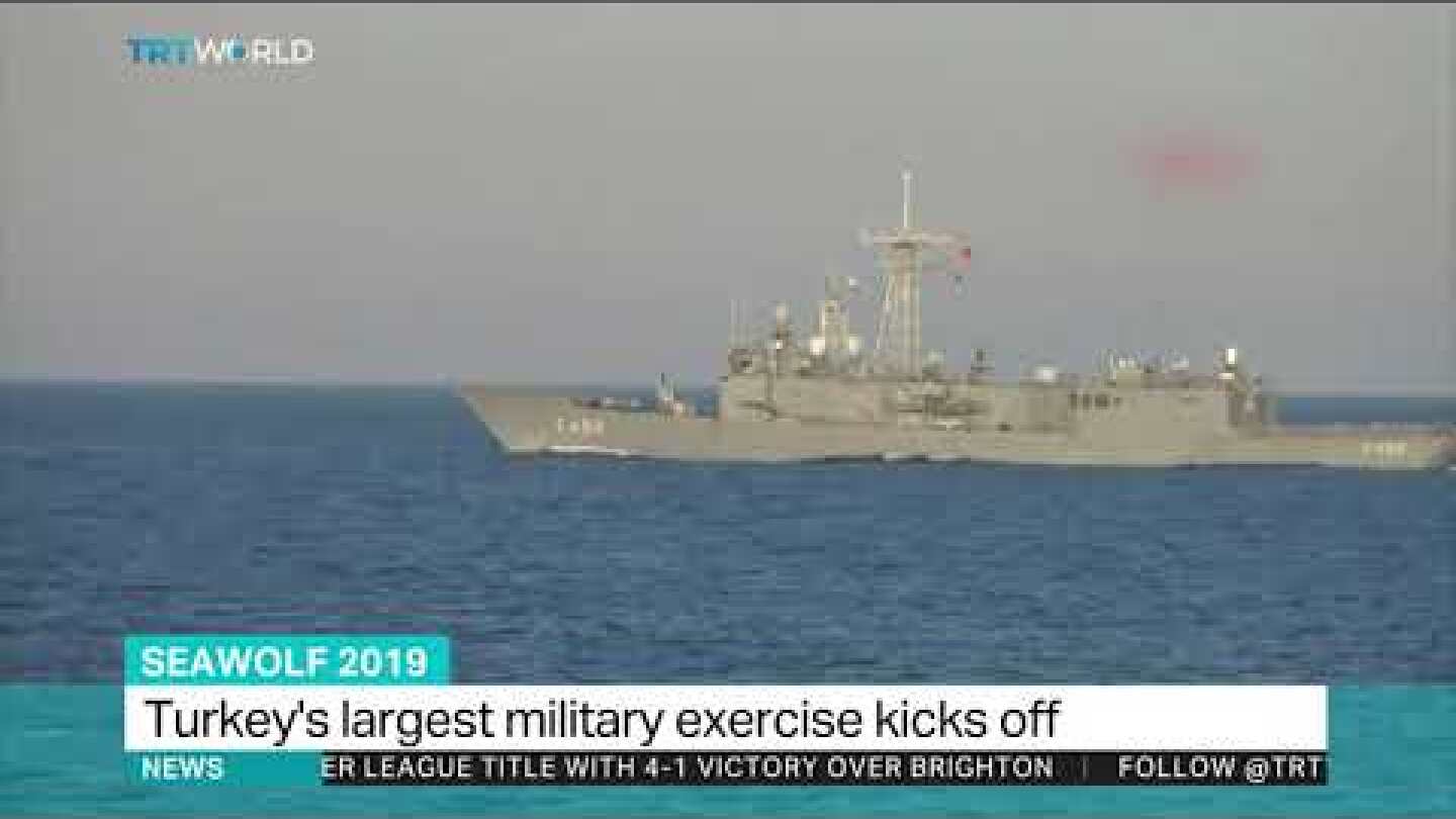 Turkey conducts largest military drills