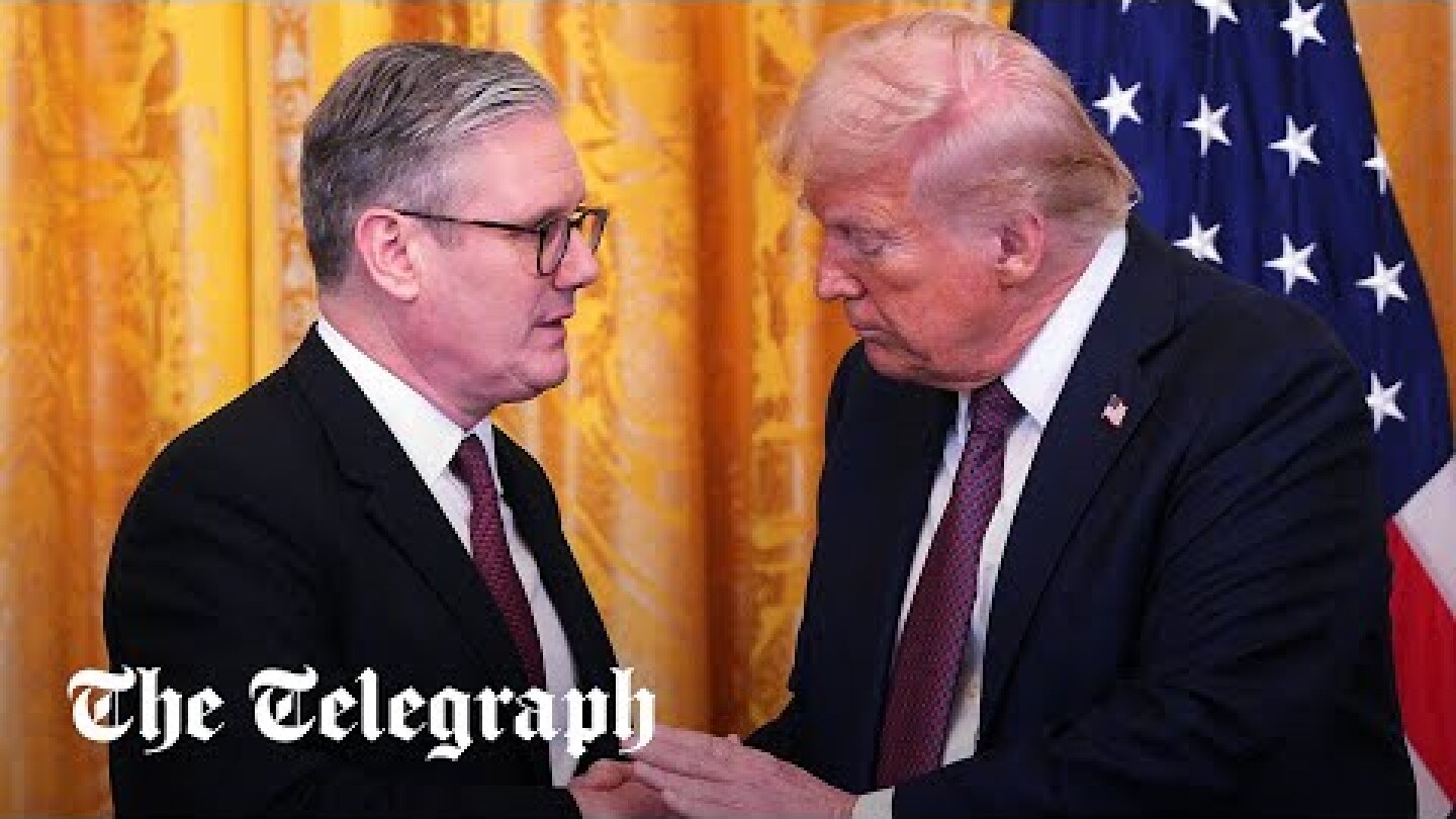 Live: Sir Keir Starmer reacts to US trade deal