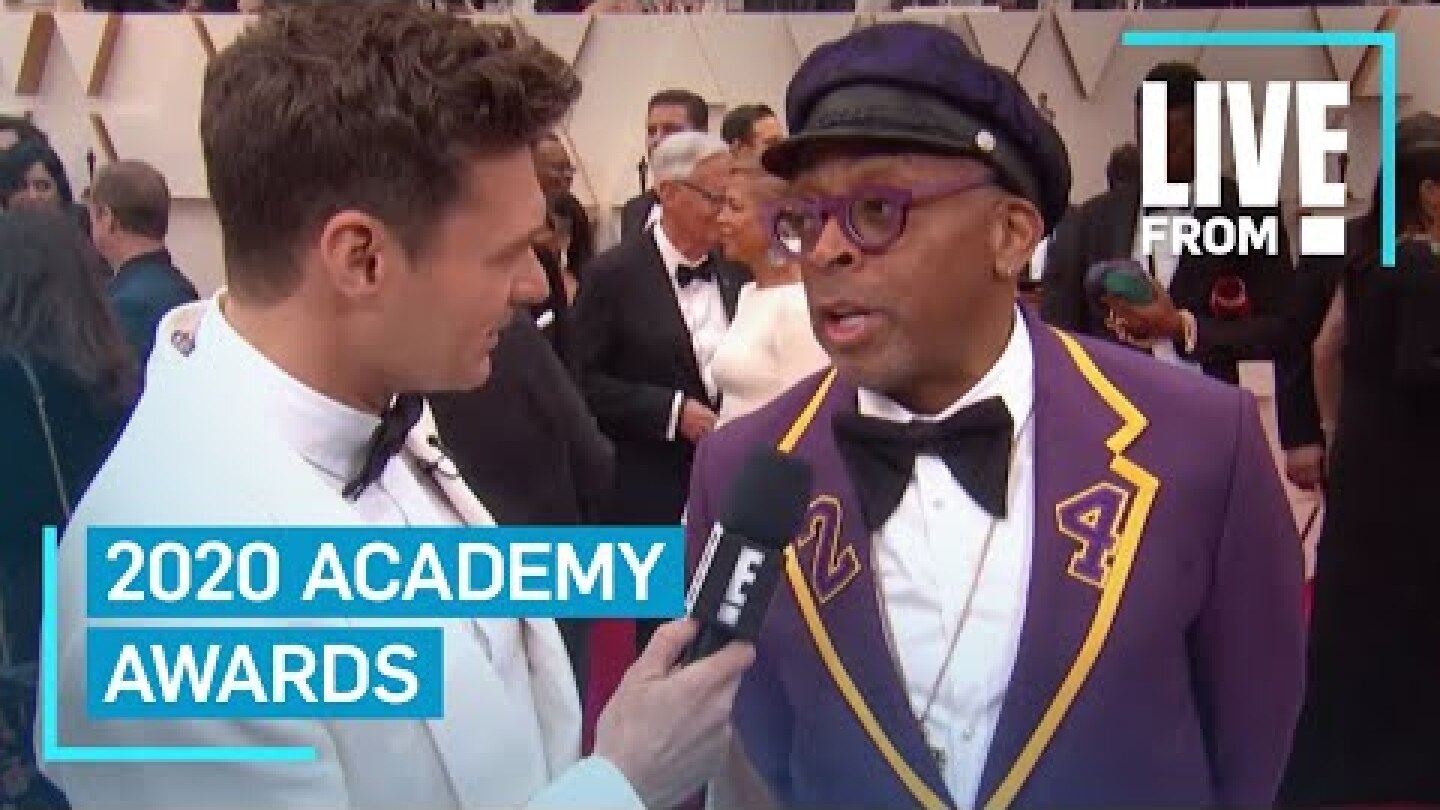 See Spike Lee's Kobe Bryant-Inspired Oscars Tux | E! Red Carpet & Award Shows