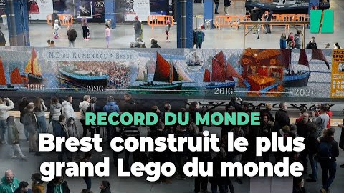 Le plus grand Lego du monde est breton et il attend son homologation par le Guinness Book