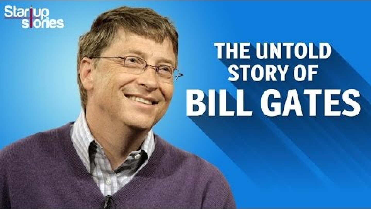 Bill Gates Success Story | Microsoft | Biography | Richest Person In The World | Startup Stories